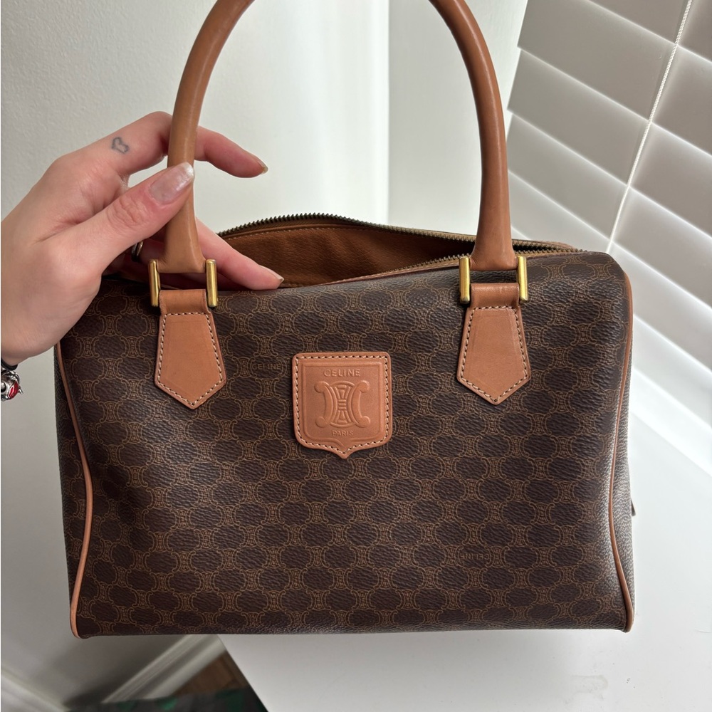 Vintage Celine Mini Boston Bag